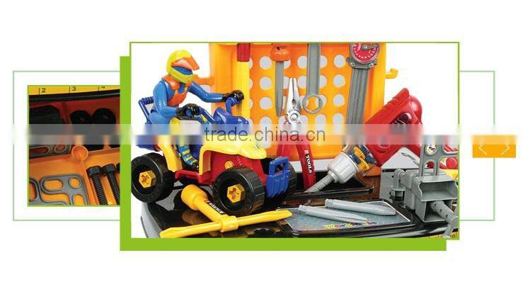 New product plastic big tool table toy children play equipment