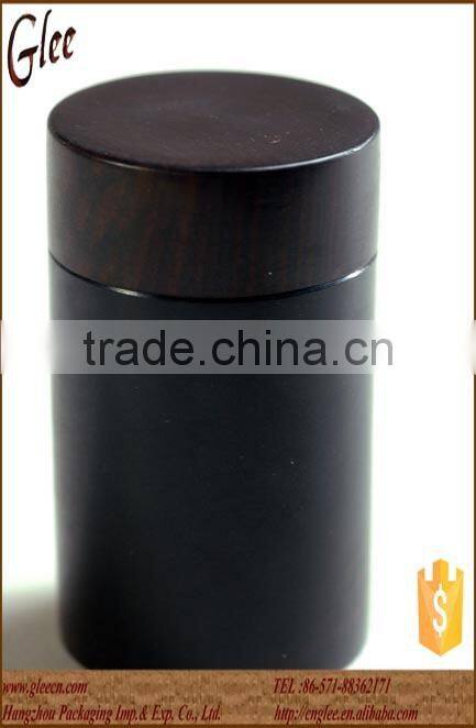 popular handmade round wooden box for tea