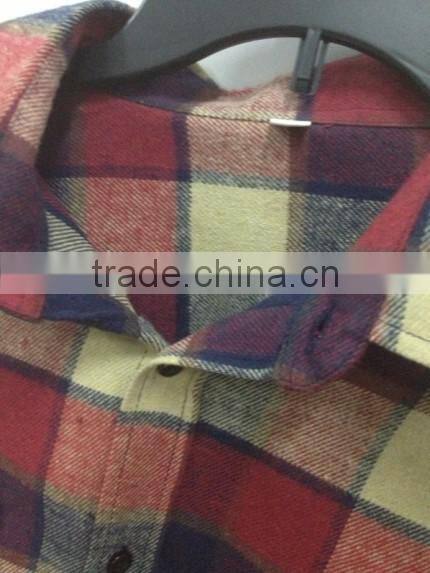 Flannel checked shirts man custom flannel shirts