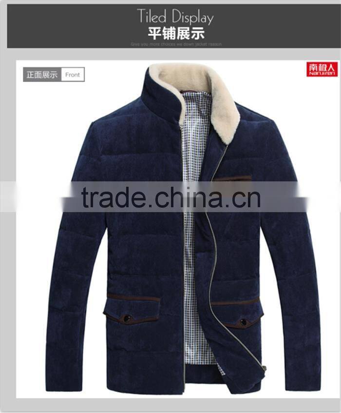 Nanjiren down jacket short thickening style 2014 new series for men's youth jacket