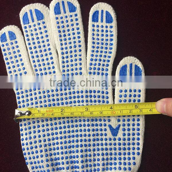 Stock Non Slip Cotton Work Gloves