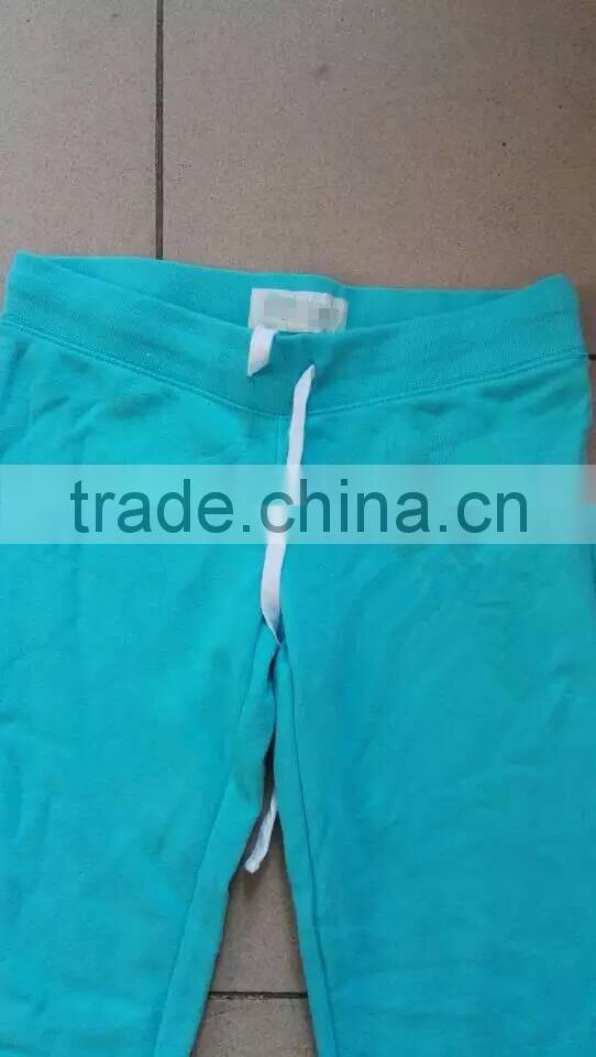Branded garment lots women's comfortable casual high quality sports pants stocklot