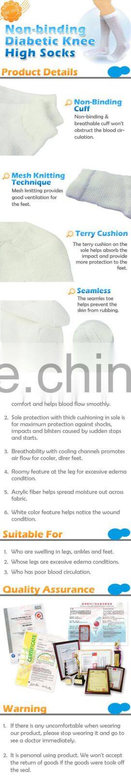 Breathable Diabetic Knee High socks