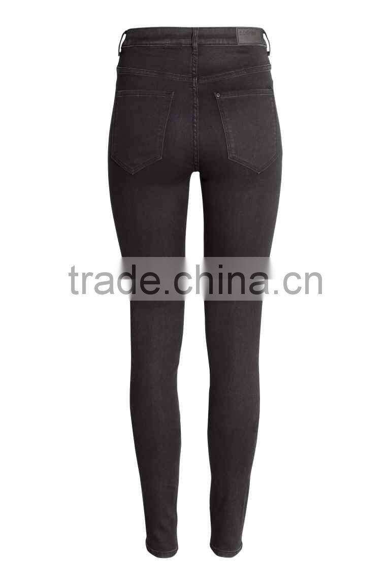 Super Skinny High Jegging,2016 summer women denim pants,women corpped jean