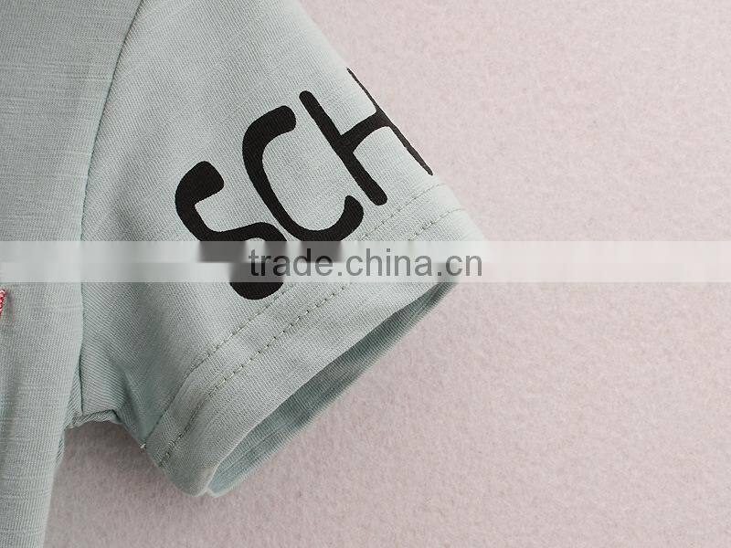 wholesale children's boutique clothing 2017 soft cotton children clothing