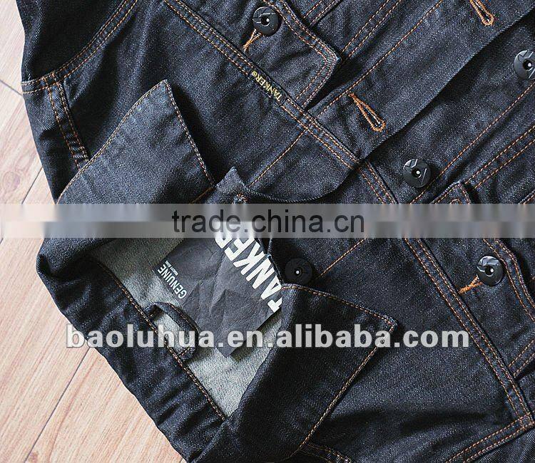 latest design hot sale black rise high quality jacket for spring autumn