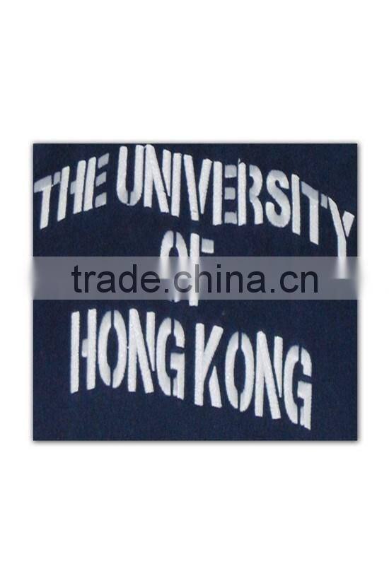 ISO9001/BSCI 2015 own design European graduation Embroidery college sweatshirts
