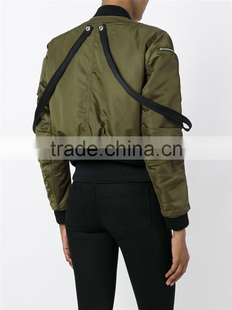 Shandao Wholesale High Quality Plain Dyed Army Green Fashion Ladies Long Summer Coats