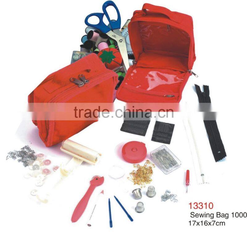 D&D Zipper Pouch Large Sewing Kit Bag With Sewing Accessories 1000pcs