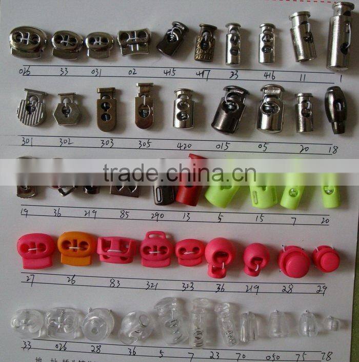 high quality garment accessories alloy cord stopper