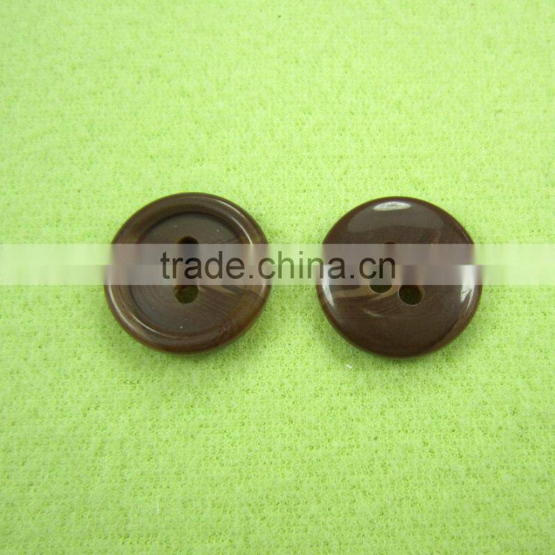 Logo Laser Engraving Resin Buttons For Garment