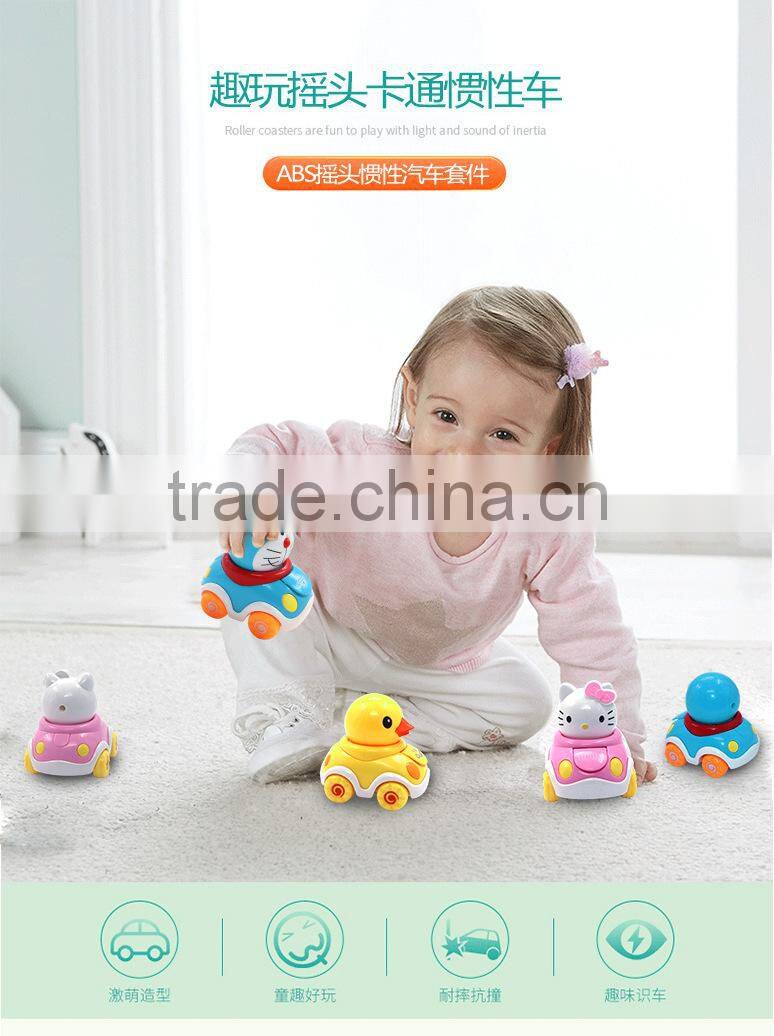 Hot sale inertia small plastic toy car wholesale friction toys kids toy