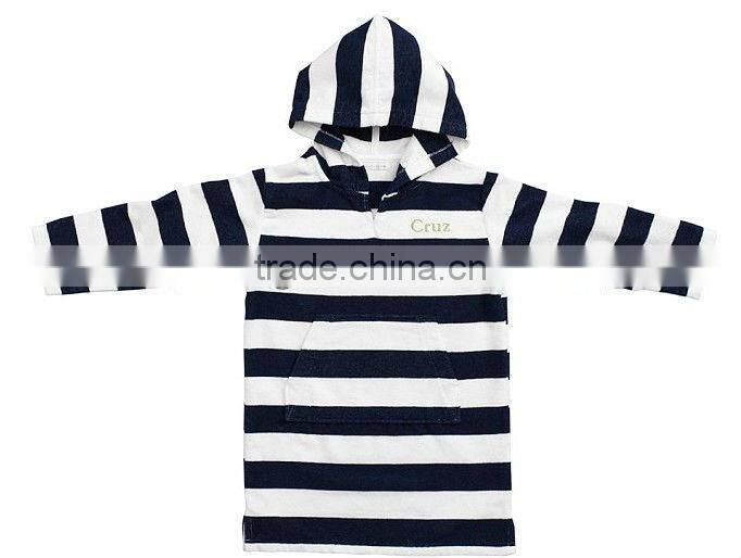 100% cotton Terry Towelling Velour hooded beach robe