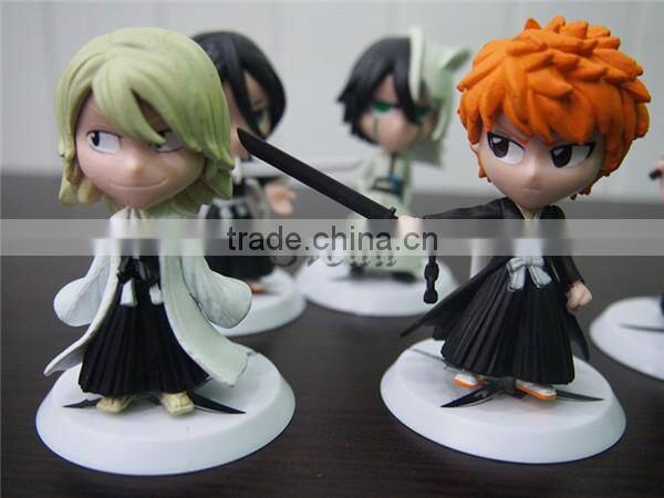 Wholesale Q version action figure Anime Bleach PVC dolls Bleach action figures