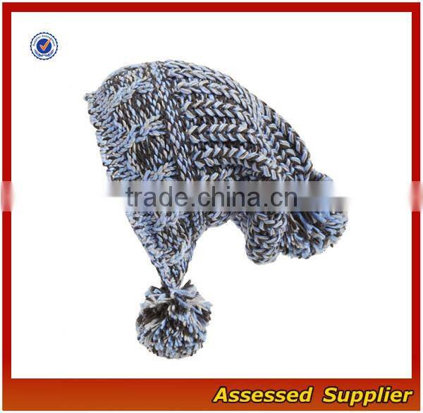 XJ01042/Knit pompom beanie hat made in China /cheap knit beanie hat alibaba wholesale