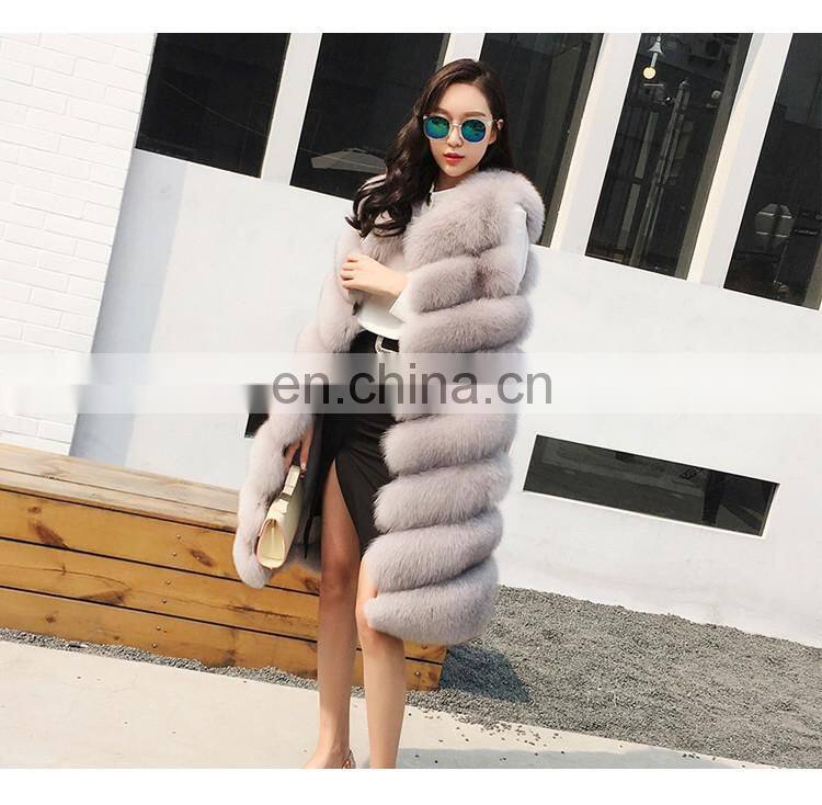 Top Grade Hot Sale Supplier Winter Vest Real Fox Fur Gilet Luxury Fancy Vest for Women