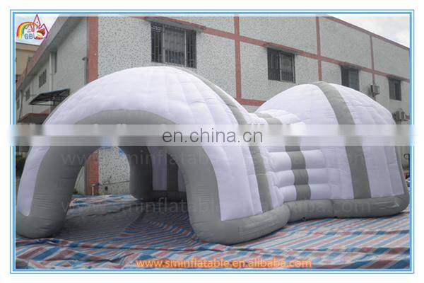 white inflatable tent igloo , inflatable air tent for advertising equipment