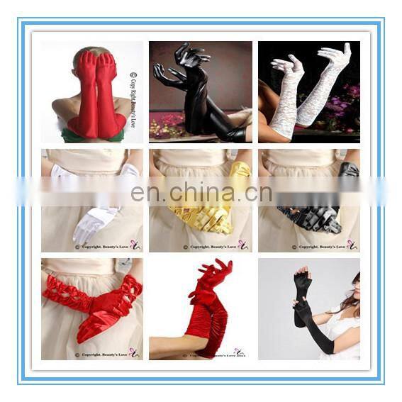 Beauty`s Love Hot Sale Cheapest Gloves Fingerless Nylon Gloves