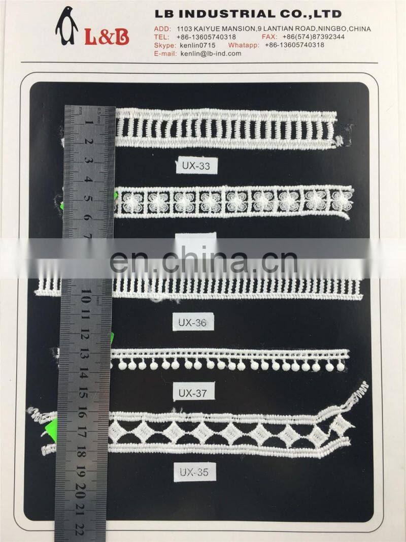 fashion 2016 milk silk embroidery lace trimmings fancy embroidery lace trim,embroidered bridal lace trim
