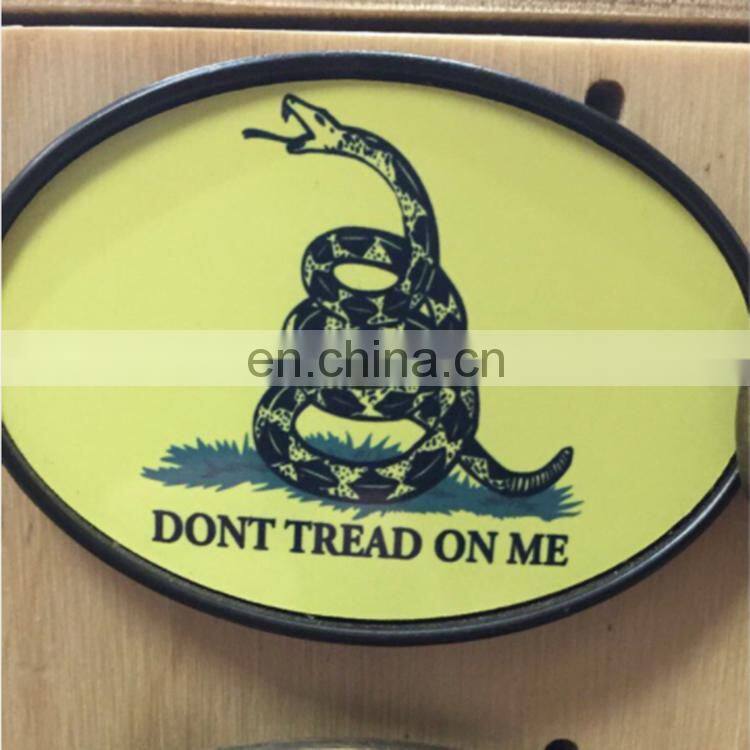 2017 hot sale good quality custom logo western belt buckle with bottle holder
