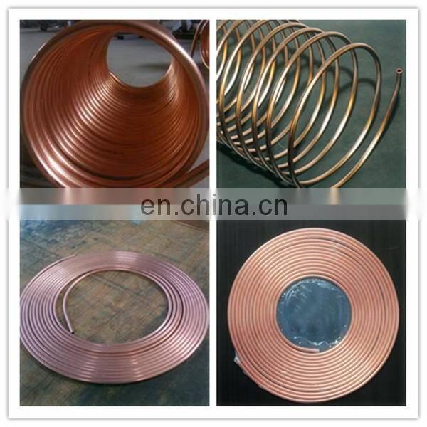 c12200 pancake coil copper pipe for refrigeration