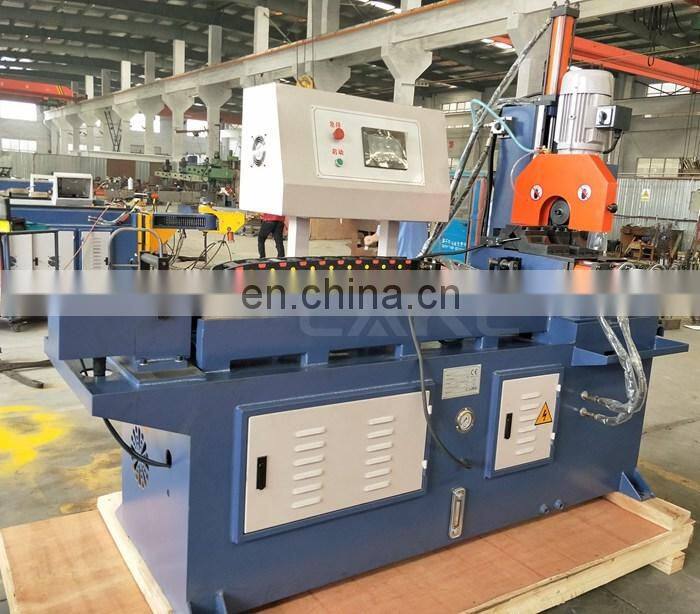 High speed 45 degree pneumatic copper pipe cutter machine, 45 degree cutting machines for steel pipe tube