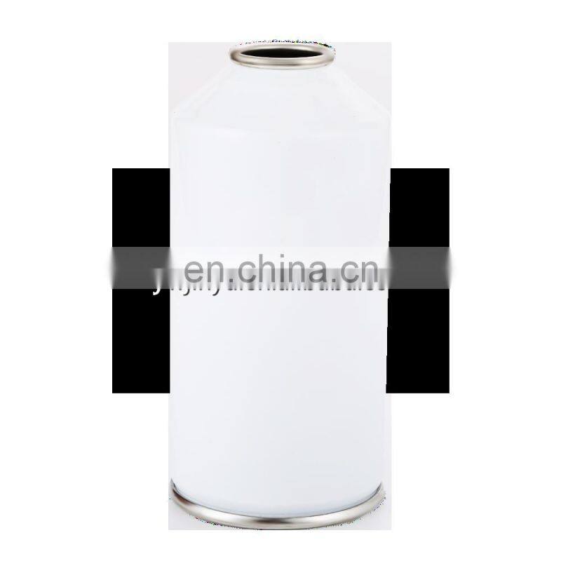 Empty tinplate aerosol can cylinder with DOT 2Q standard