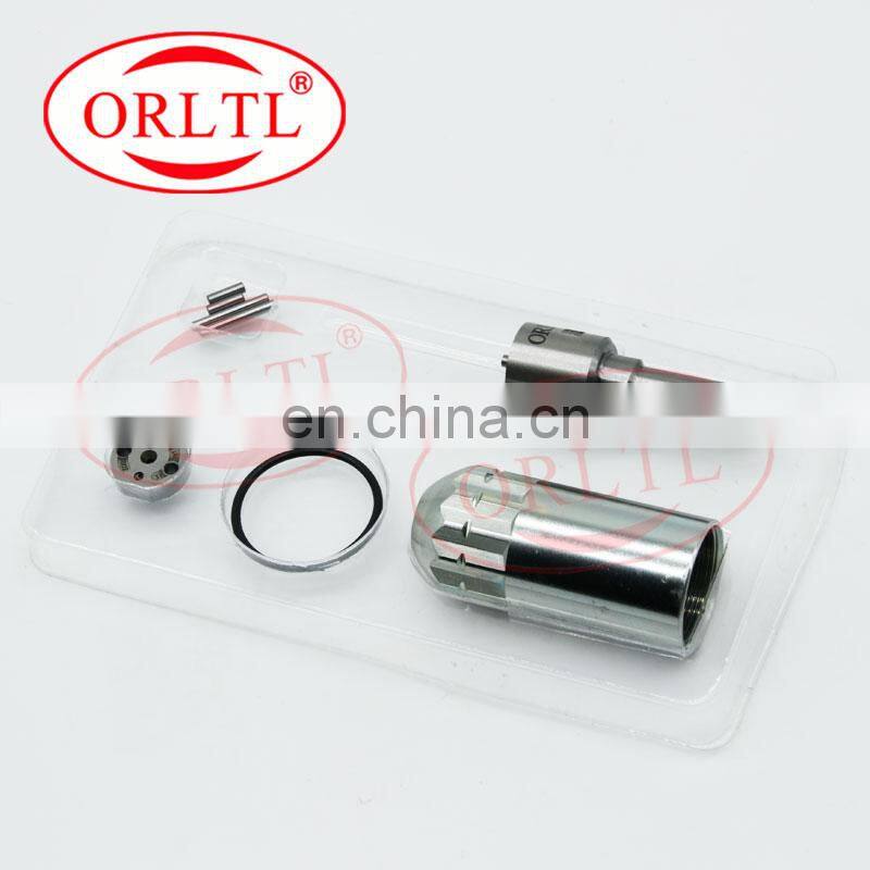 ORLTL Injector Overhaul Kits Nozzle DLLA155P948 Orifice Valve Plate 10#, Pin, Nozzle Nut For 095000-6581 095000-6583 6581 6583