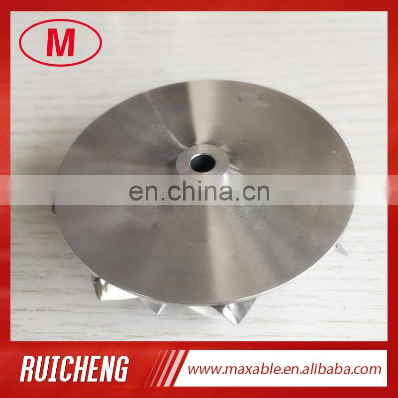 K04 43.03/56.08mm 5304-123-2007 8+0 blades high performance billet/milling/aluminum 2618 compressor wheel for 5304-970-0054/0035