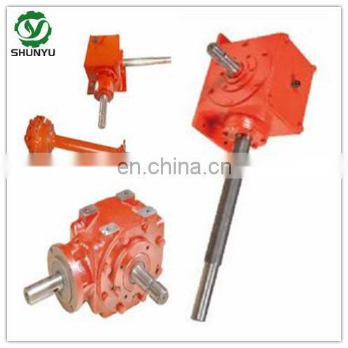 1.6 : 1 ratio gearbox  bevel gear reducer