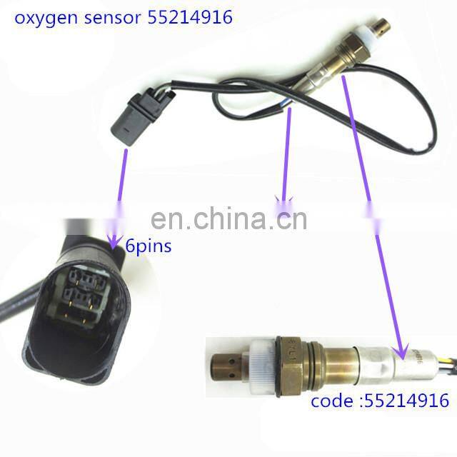 China factory HENGNEY oem# 55214916 FOR Alfa Romeo Giulietta Mito Fiat 500 C L Ducato 2.3 oxygen sensor