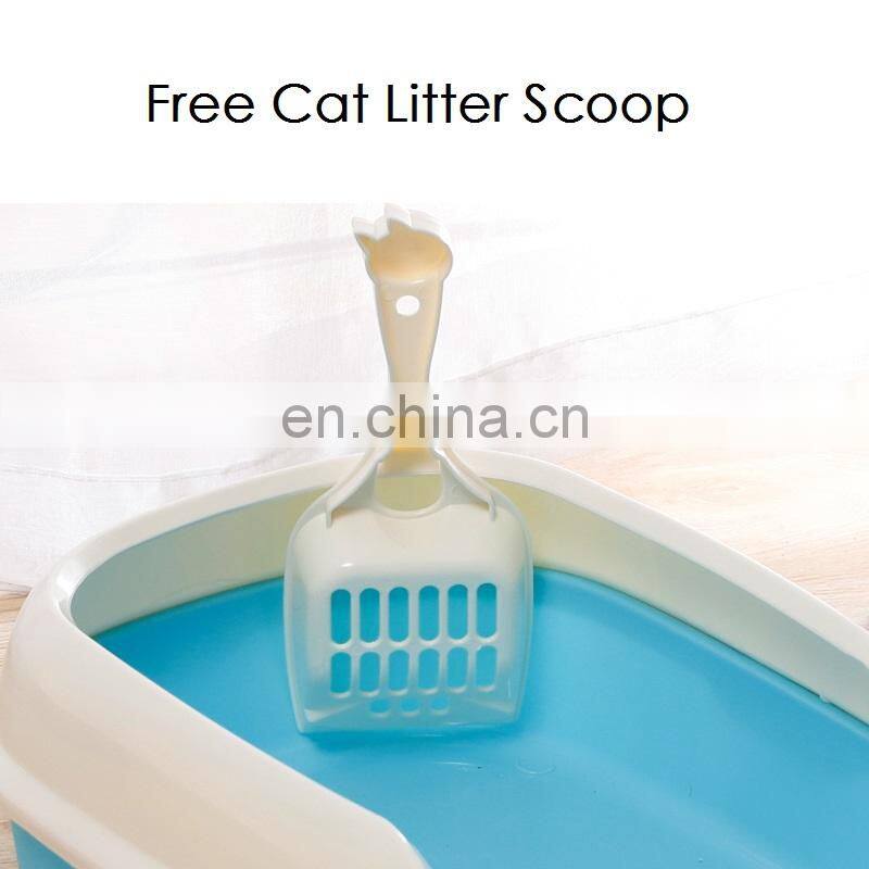 Wholesale Plastic Close Large Cat Litter Box Toilet