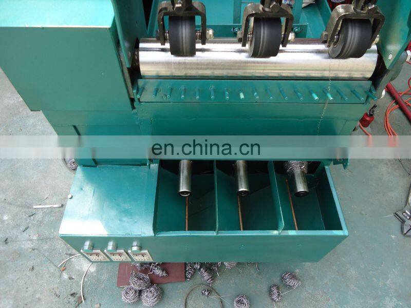 12kg/h stainless steel kitchen scourer sponge making machine