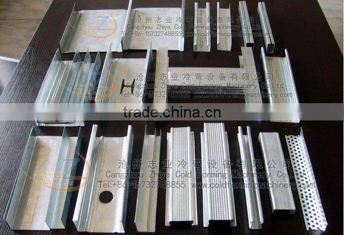light steel frame machine manufacturer perforated wall angle roll forming machine