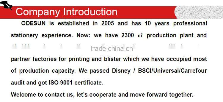 Disney factory audit manufacturer's and Cute Cartoon stationery set for kids 1411028