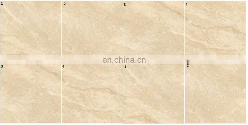continuous pattern 800x800 high glossy marble polished floor tiles JM88375D