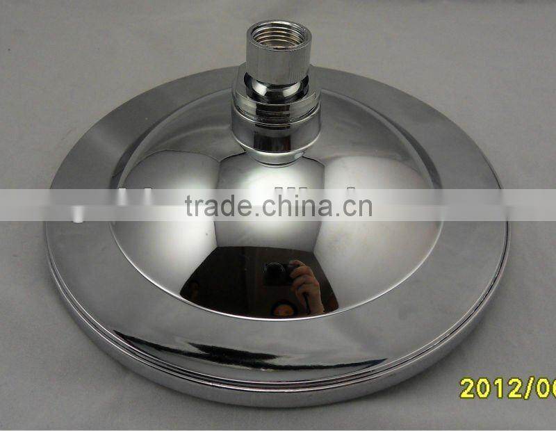 NEW 8" Round ABS Ultra-thin Chrome Bathroom Shower Head