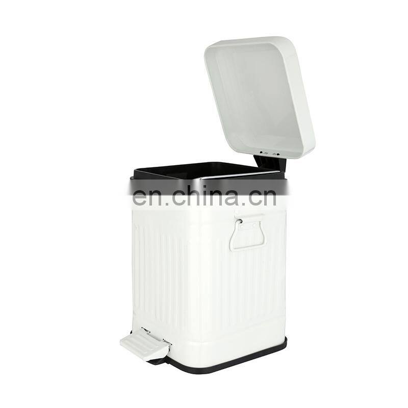 Hot New Design kitchen containers Foot Pedal Garbage Can Trash Bin Dustbin