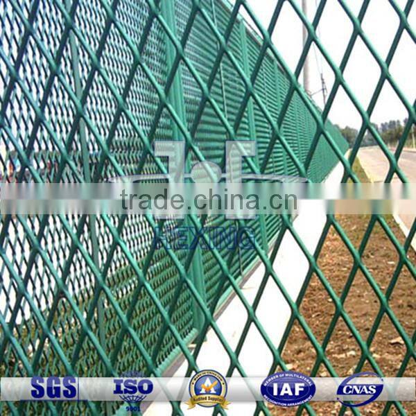 Expanded Metal Fence PVC Coated