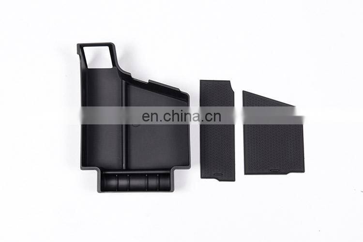 ABS Central Armrest Container Storage Box Organizer Tray Holder For Volvo XC60 2018 Car Accessories