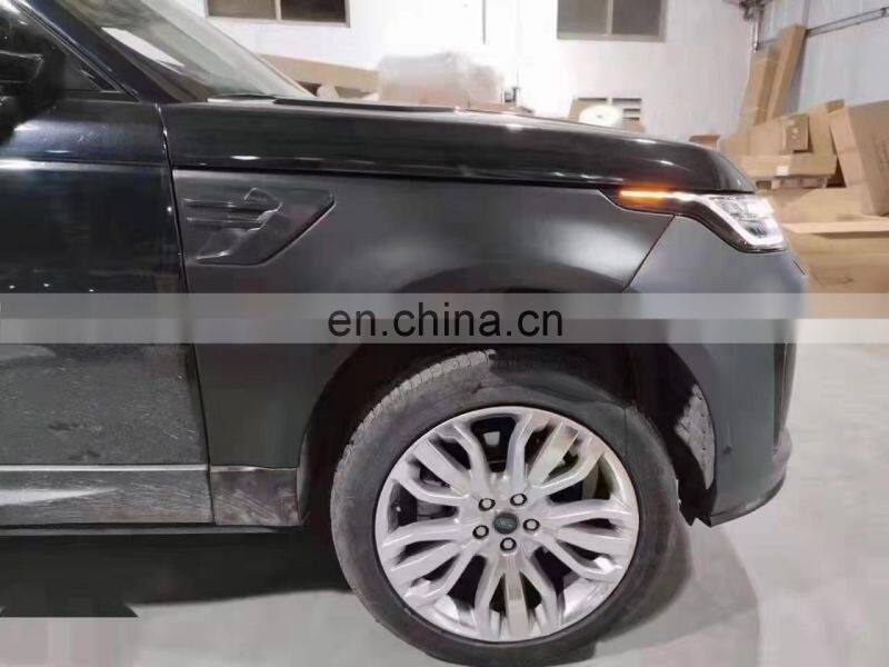 Runde Front Rear Bumper Fender Grille Headlight Exhaust For Land Rover RANGE ROVE SPORT SVR Body Kit Old Upgrade New