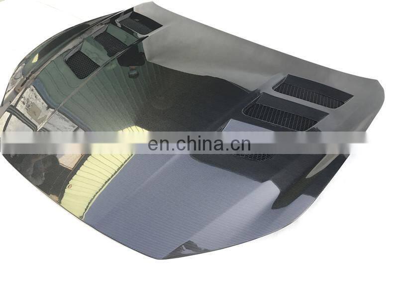 Runde Car Modification Carbon Fiber Material Body Parts Engine Bonnet Hood For 2014-2020 Maserati Ghibli Hood