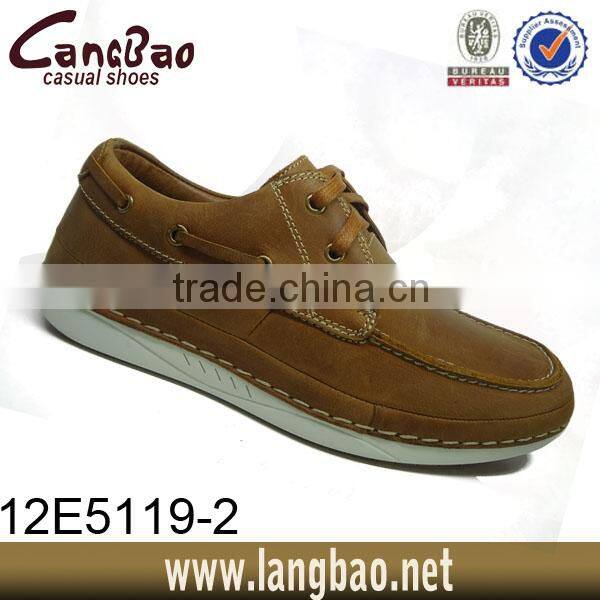 2014 leather boat shoes