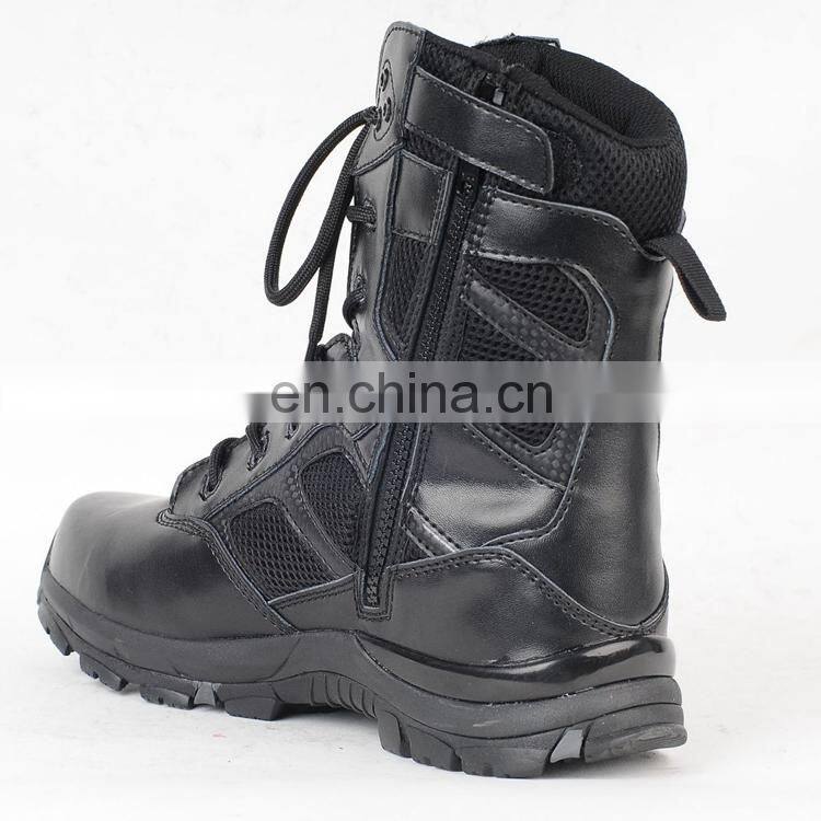 Suede leather material kenya army strong desert military safety boots