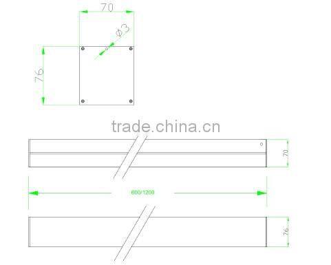 Unique energy saving square LED indoor grille lightUnique energy saving square LED indoor grille light