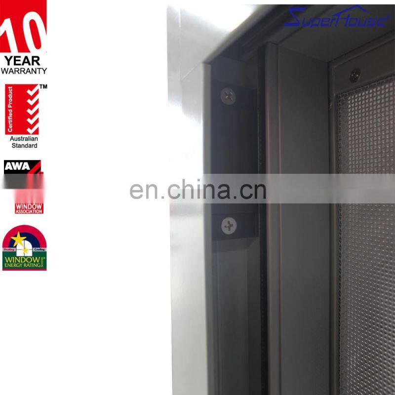 Superhouse Popular Frameless Balcony Glazing House Sliding Window With Design