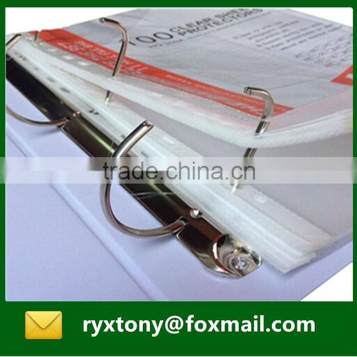 PVC 2" D shape ring binder