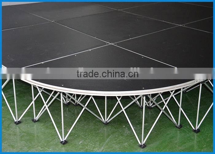 ACS Mobile Folding Stage, Aluminum Stage Platform, Modular Stage for sale