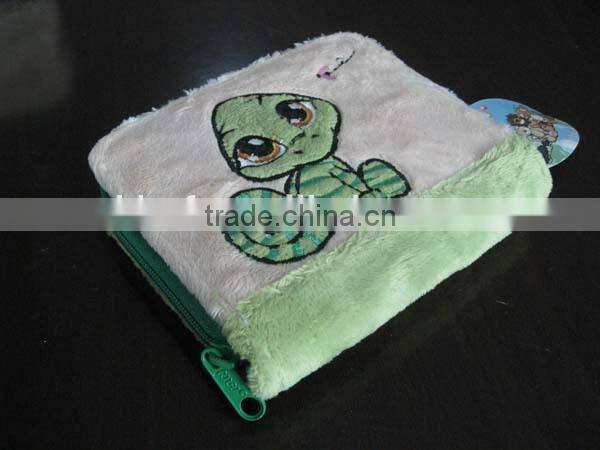 Kids cartoon animal print wallets