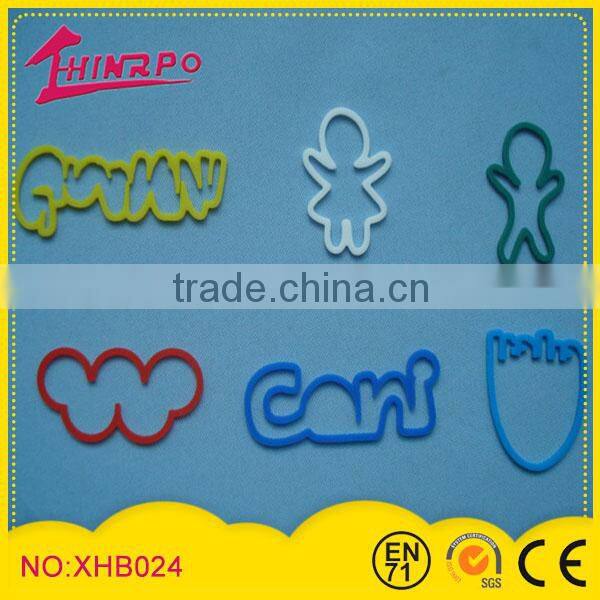 Pretty Fruit Series SGS-ROHS elastic silicone shaped bands